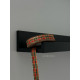 Стрічка текстильна "Шотландка" 1,2см зелено-червона з золотом