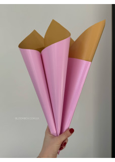 Калька двустороння “Craft” рожева