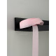 Стрічка репсова 2,5 см рожева 0115 Powder Pink