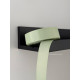 Стрічка репсова 2,5 см оливкова 0520 Seafoam Green