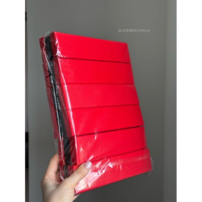 Ювелирные коробочки j00634 красные