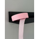 Стрічка репсова 2,5 см рожева 0116 Marshmallow Pink