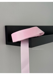 Стрічка репсова 2,5 см рожева 0104 Baby Pink