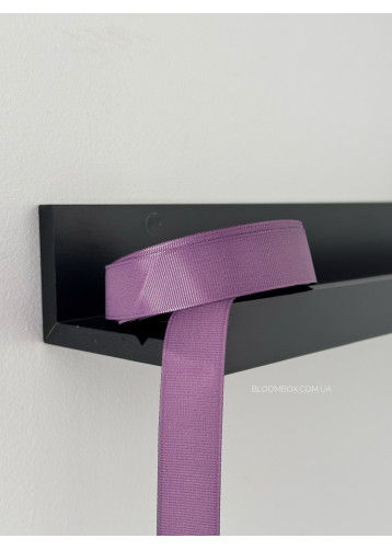 Стрічка репсова 2,5 см фіолетова 0473 Amethyst