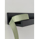 Стрічка репсова 2,5 см оливкова 0566 Soft Pine