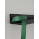 Стрічка репсова 2,5 см зелена 0587 Forest Green