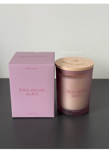 Свічка «Breeze town» Wild peony&Lily