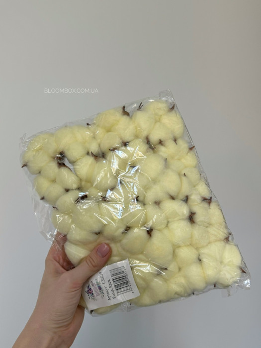 Головки хлопка С30038 бледно-желтые