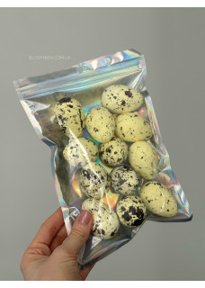 Яйця пасхальні жовті 3х5см (12шт) L00743